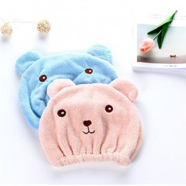 2018 Bathroom Accessories Home amp; Living  Microfiber Hair Turban Quickly Dry Hair Hat Wrapped Towel Bathing Cap