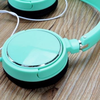 New headphones headset gamer 3.5MM Wired Connector Wire Headphones On Ear Foldable Stereo Headset For Earphone drop shipping