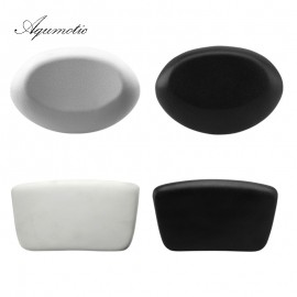 Aqumotic White Bath Tub Pillow Bathroom Accessories Home Spa Pillow TOOL Accessoire Salle De Bain 1pc Soft Comfortable for Elder