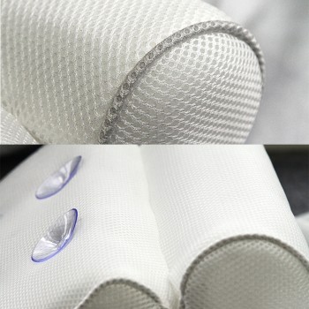 SAFEBET Thickened Bath Pillow Soft SPA Headrest Bathtub Pillow With Backrest Suction Cup Neck Cushion Bathroom Accessories