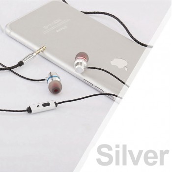 TOMKAS In-Ear Earphones Special Edition Headset Clear Bass Earphones With Microphone 5 Colors Metal Heavy Bass Headphones