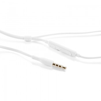 Showkoo 10PCS/LOT 3.5mm Headphone Earphone Bullet Universal Headset with Microphone For Smartphone Ear Cup Earbuds Ecouteur