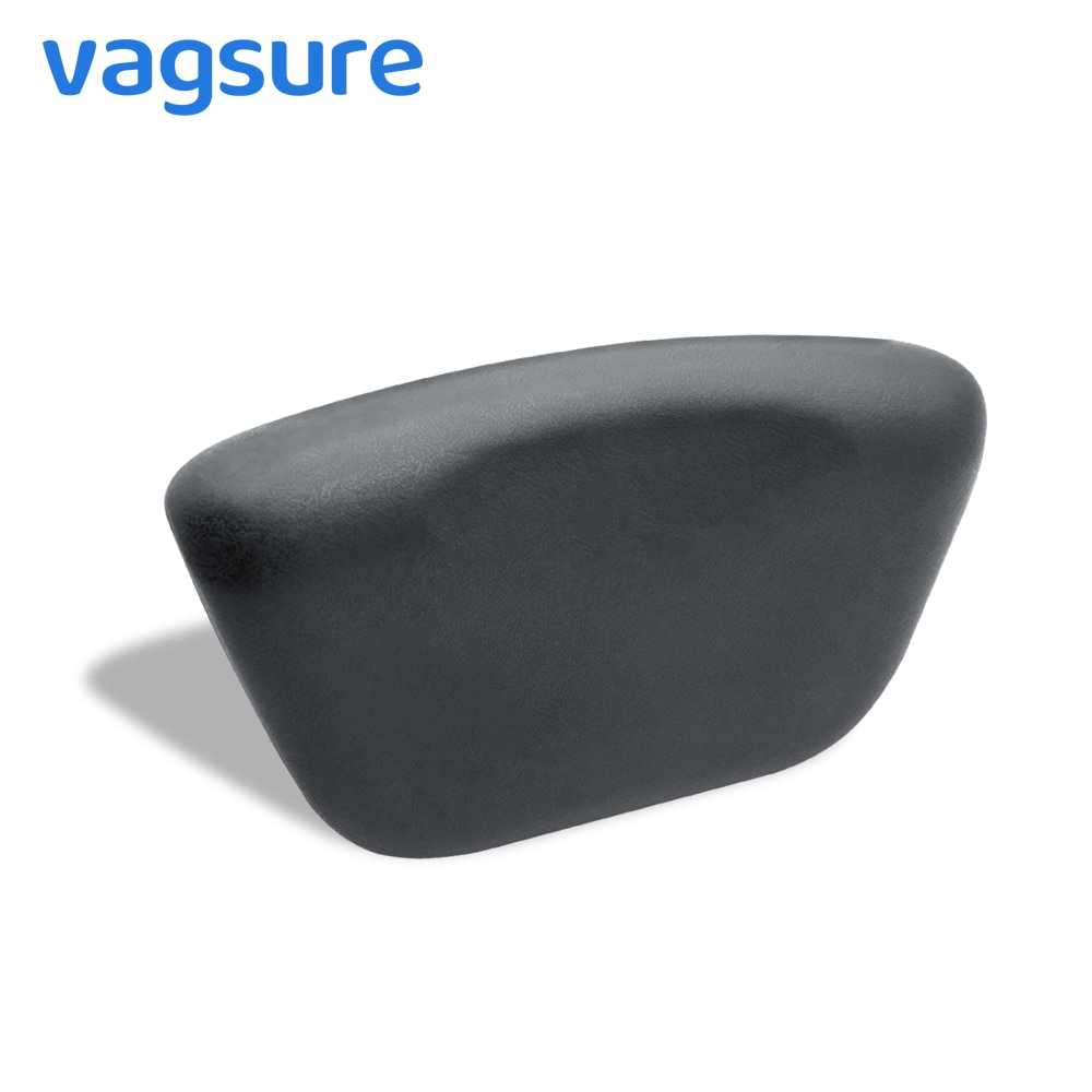 Soft Bathtub Pillow PU Waterproof Non-Slip SPA Back Neck Holder Bath Pillows Headrest Neck Bath Tub Pillow Cushion Accessories