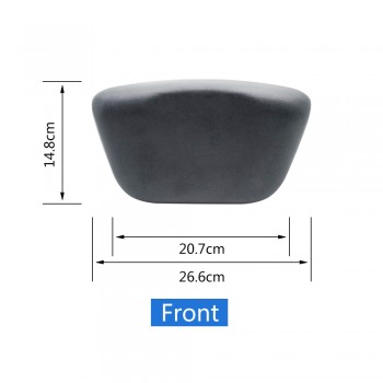 Soft Bathtub Pillow PU Waterproof Non-Slip SPA Back Neck Holder Bath Pillows Headrest Neck Bath Tub Pillow Cushion Accessories