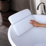 Bathtub Pillows Soft Headrest Eco-Friendly Neck Bathtub Cushion soft bath pillow Bathroom SPA soft pillows