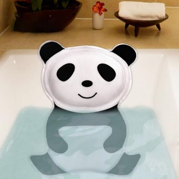 3D Panda-shaped Baby Adult Bathtub Pillow Slip Strong Suction Cup Home Spa Pillow Support Head And Neck Back And Shoulder