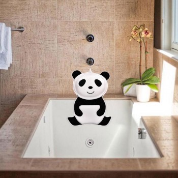 3D Panda-shaped Baby Adult Bathtub Pillow Slip Strong Suction Cup Home Spa Pillow Support Head And Neck Back And Shoulder