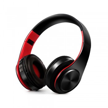 CATASSU earphone Bluetooth Headphones Over Ear Stereo Wireless Headset Soft Leather Earmuffs Built-in Mic for PC/Cell Phones/TV