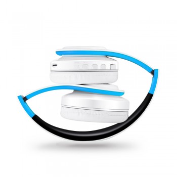 CATASSU earphone Bluetooth Headphones Over Ear Stereo Wireless Headset Soft Leather Earmuffs Built-in Mic for PC/Cell Phones/TV
