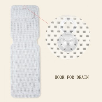 IHAD SPA Bath Pillow Non-slip Bathtub Headrest With Mat Soft Waterproof Bath Cushion With Pillows And Suction Cups