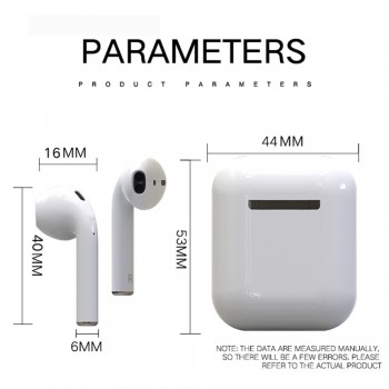 waterproof LK-TE8 LK TE8 Touch Type Wireless headphone Bluetooth Binaural Calls Smart Earphones Wireless Charging Bluetooth 5.0