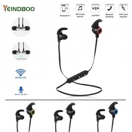 YEINDBOO Wireless Bluetooth Earphone Sports Running Wireless Headset Active Noise Cancelling Headset Phone Bluetooth Earphone