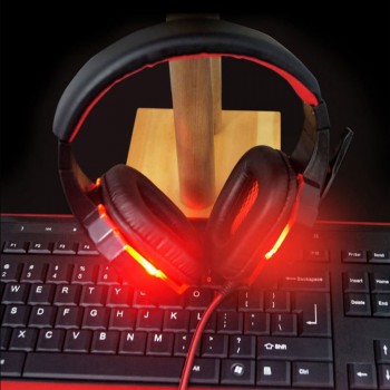 Surround Stereo Gaming Headset Headband Headphone USB 3.5mm LED with Mic for PC Deep Bass Real Game Drop Shipping