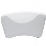 High quality PU Colorful Comfort angle design bath pillow in bathroom spa pillow bathtub headrest with silica gel suction cups