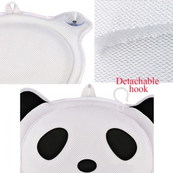 SAFEBET Panda Bath Pillow Soft Neck Cushion Bathtub Pillow With Backrest Suction Cup SPA Headrest Creative Bathroom Accessories