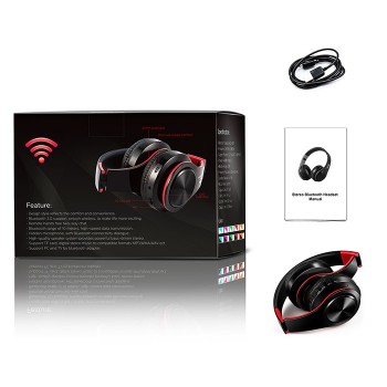 New arrival colors wireless Bluetooth headphone stereo headset music headset over the earphone with mic for iphone sumsamg