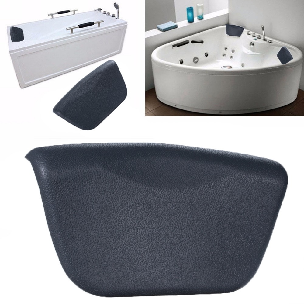 PU Comfortable Bath Pillow Bathtub SPA Back Neck Holder Christmas Gift