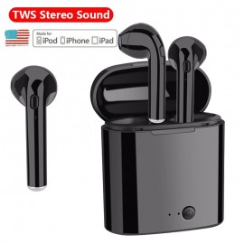 TEAMYO TWS Wireless Bluetooth Earphones i7s Mini True Wireless Earbud Headset headphones with Charging Box for iPhone XiaoMi