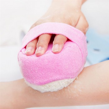 2018 Bathroom Accessories Home amp; Living Fashion Natural Loofah Luffa Loofa Bath Shower Wash Body Pot Sponge Scrubber Tool Towel