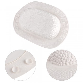 3 Colors Bathroom Supplies Bathtub Pillow Headrest Waterproof PVC Bath Pillows With Suction Cups Head Neck Rest Pillows