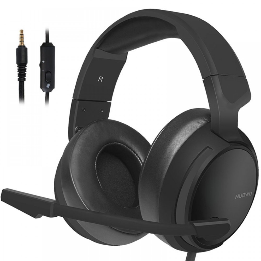 Gaming Headset Earphones amp; Headphone with Microphone  For PS4 Computer Mobile Phone Xbox one 3.5mm Original Brand NUBWO N12