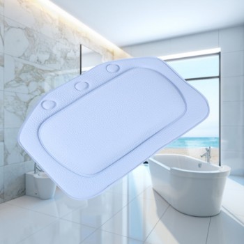 Bathroom Supplies Bathtub Pillow Bath Bathtub Headrest Suction Cup Waterproof Spa Bath Pillows Bathroom Products Home A30