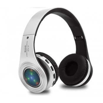 TOPROAD Glowing Bluetooth Earphones Fone de ouvido Headphones Stereo Bass Headsets built-in Mic LED TF FM Radio for Phones PC