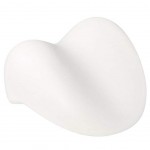 1pc Bath Pillow Soft Waterproof Loving Heart Durable Headrest Neck Cushion Bathtub Pillow for Hotel Home Spa