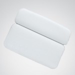 Spa Bath Pillow With Suction Cup Head Shoulder Neck Support Non-Slip Soft Pillows E2S