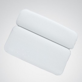 Spa Bath Pillow With Suction Cup Head Shoulder Neck Support Non-Slip Soft Pillows E2S