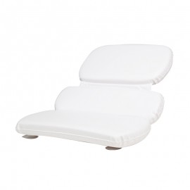IHAD SPA Cushion Bath Pillow Non-slip Bathtub Headrest Soft Waterproof Bath Pillows with Suction Cups 48x38cm