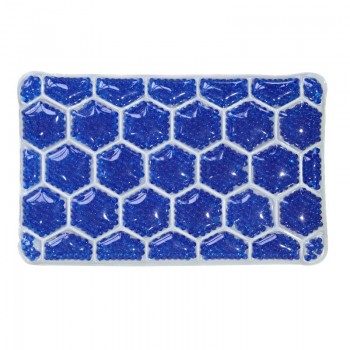 Mrosaa PVC Crystal Mud Bath Pillows Waterproof Suction Cup Bathroom SPA Neck Bathtub Cushion Soft Headrest Bathtub Pillows