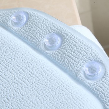 Bathroom Supplies Headrest Waterproof Bathtub Spa Bath Pillow With Suction Cups Head Neck Rest