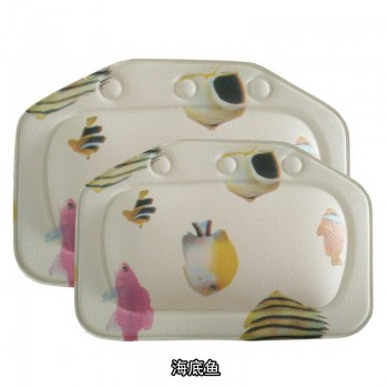 Bathroom Supplies Headrest Waterproof Bathtub Spa Bath Pillow With Suction Cups Head Neck Rest