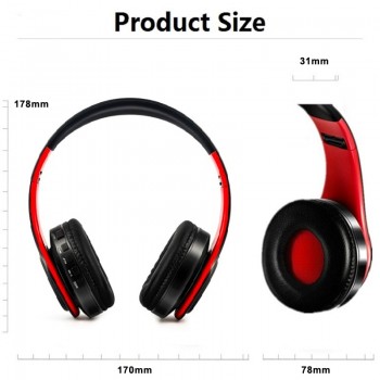 Wireless Headphones Bluetooth Headphone Foldable Headset Music Stereo Bass Earphones With Microphone For PC mobile Phone Mp3