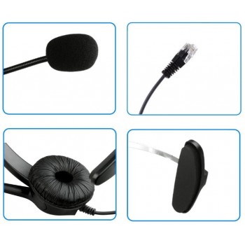 PROMOTION!!Office Headset Headphone with Mic ONLY for CISCO IP Phones 7940 7960 7970 7821 7841 7861 8851,8861 8941,8945,8961 etc