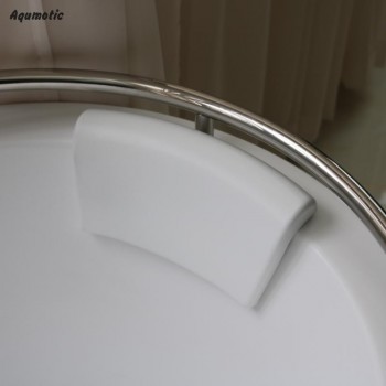Aqumotic Pillows for Bathroom Fine Black Spa Pillow for A Bath Bathtub Tub Pu Material Bathtub Pillow Spa Bath Pillow Older