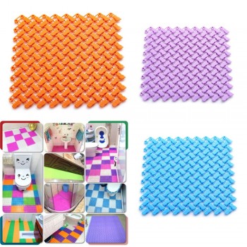 New PVC Bath Mat Eco-Friendly Bathroom Anti - Slip Plastic Pad Mat for Bathroom Toilet Kitchen Swimming Pool