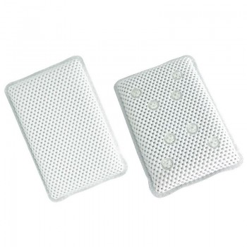 Flexible Comfort PVC Bath Pillow Bathtub Spa Pillow Headrest Bathroom Supplies Mesh Material Provide Enduring Comfort