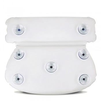 Waterproof Spa Bath Pillow Powerful Suction Cups Soft Headrest Bathtub Pillow for Shoulder Neck Support Pillow Home Hotel Tool