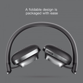 Baseus D01 Wireless Bluetooth Headphone Stereo bluetooth earphone wireless headset Young attitude headphones with Mic for phone