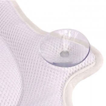 3D Nonslip Bathtub Pillow With 5 Powerful Suction Cups Home Spa Pillow To Support Head Neck Back And Shoulders