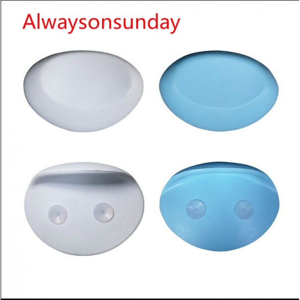High performance PU material waterproof bath pillow Tape sucker Comfortable bath pillow Bathroom products
