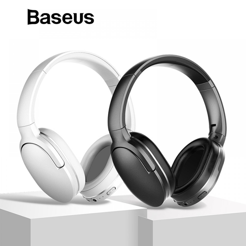 Baseus D02 Bluetooth Headphone, Adjustable amp; Foldable 25 Hours Music Play Wireless Earphone Portable Bluetooth Earphoe with Mic