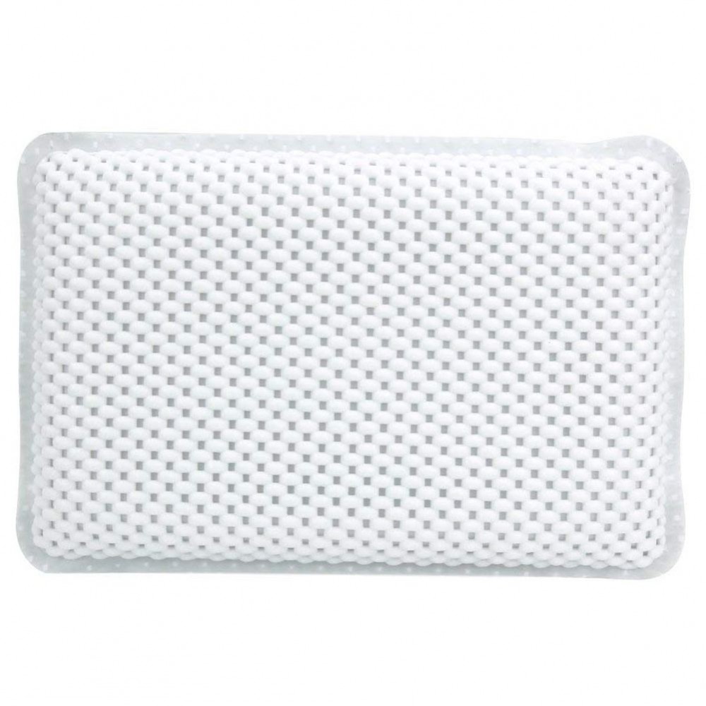 LIVING SMART PVC Foam Waterproof Sponge Spa Bath Pillow Waterproof Bathtub Shampoo Pillow Cushion