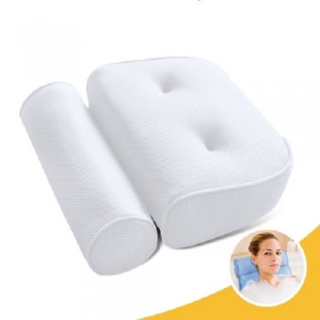 Bathtub Cushions Pillow 3D  Tub With Sucker Anti-skid Bathing Cushions Bath Pillows Non-slip type Bathroom Products
