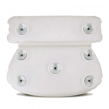 SPA Bath Pillow Home Bathtub Pillow PU Sponge Neck Bathtub Cushion Soft Headrest Suction Cup Bathtub Pillow Accessories 36x31 CM