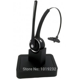 Bluetooth Headset Over-The-Head Multi-Point Bluetooth Headphones with Charging Dock Base Hands Free Calling for Android iPhone