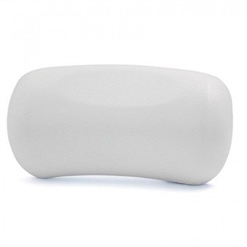 Top quality Eco-friendly flexible PU bath pillow bathtub spa pillow headrest Bathroom supplies with silica gel suction cups