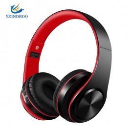 YEINDBOO Wireless Headphones Bluetooth PC Phone Music Earphone Foldable Head Earphones With Microphone For Adult And Children